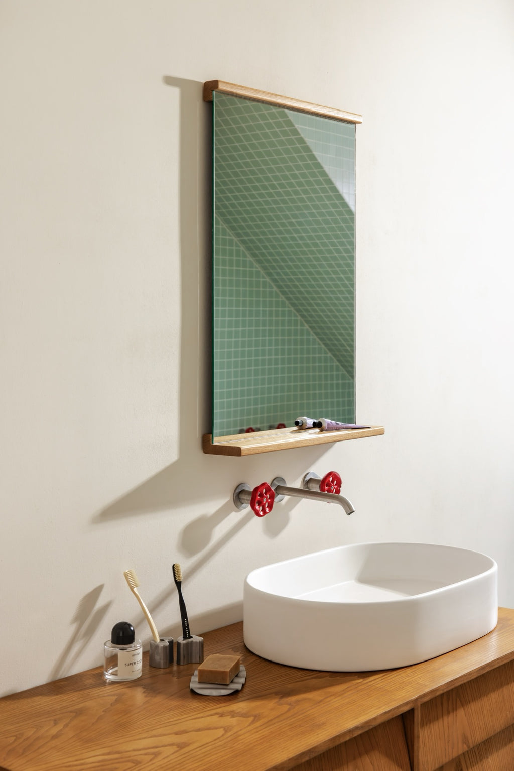 Toothbrush Holder Mis - Raw Aluminium