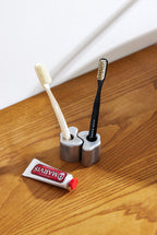 Toothbrush Holder Mis - Raw Aluminium