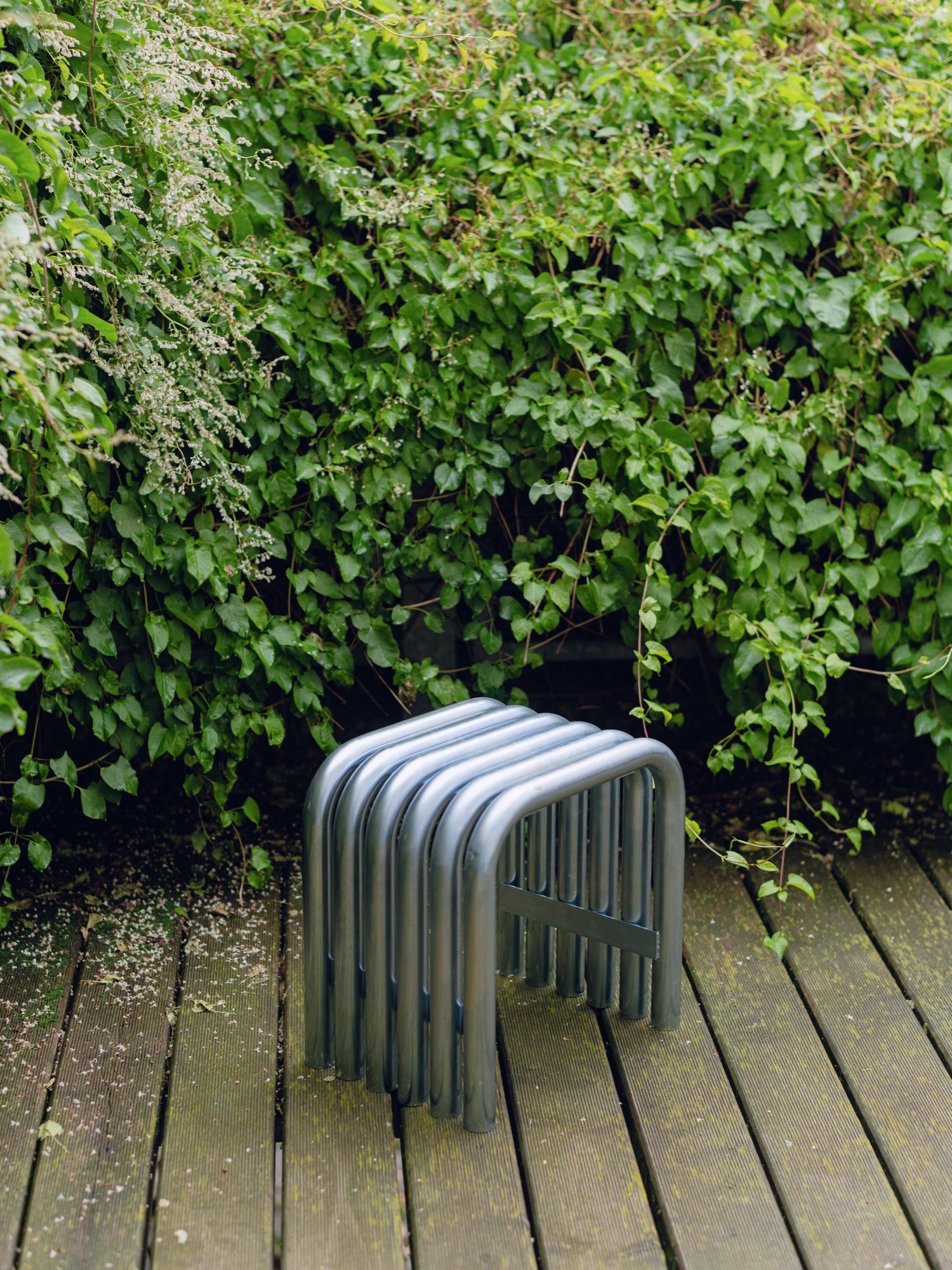 Nokk - Stool - Galvanised Steel - Zinc