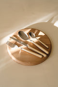 Noli 4-Piece Cutlery Set - 1 Person - Butter Yellow
