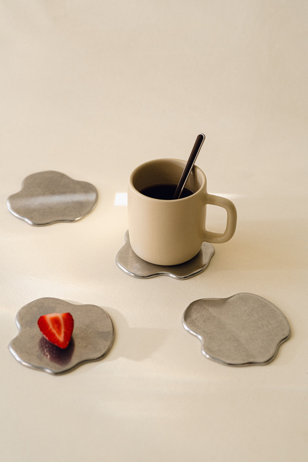 Noli 4-Piece Cutlery Set - 1 Person - Cocoa Brown