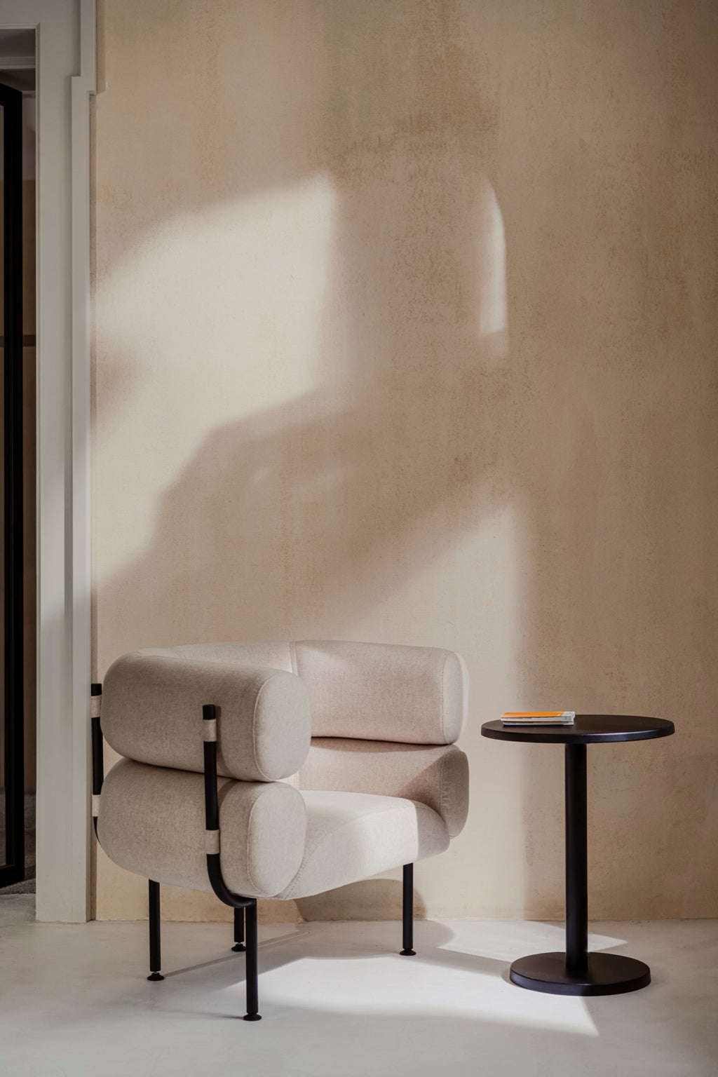 Odo Side Table - Large - Vulcano Black