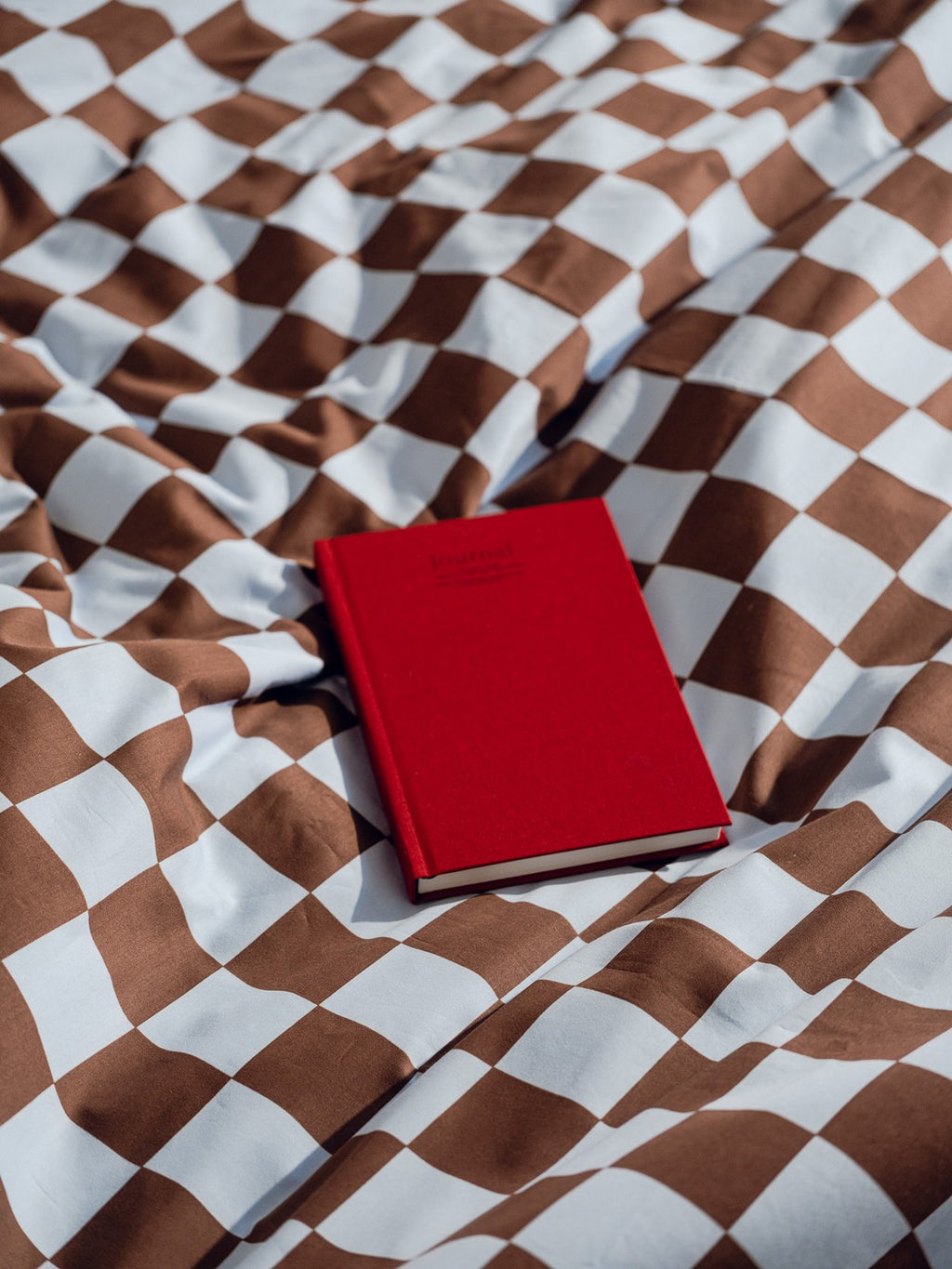 Funda Nórdica Plu - Baby Blue & Cocoa Brown