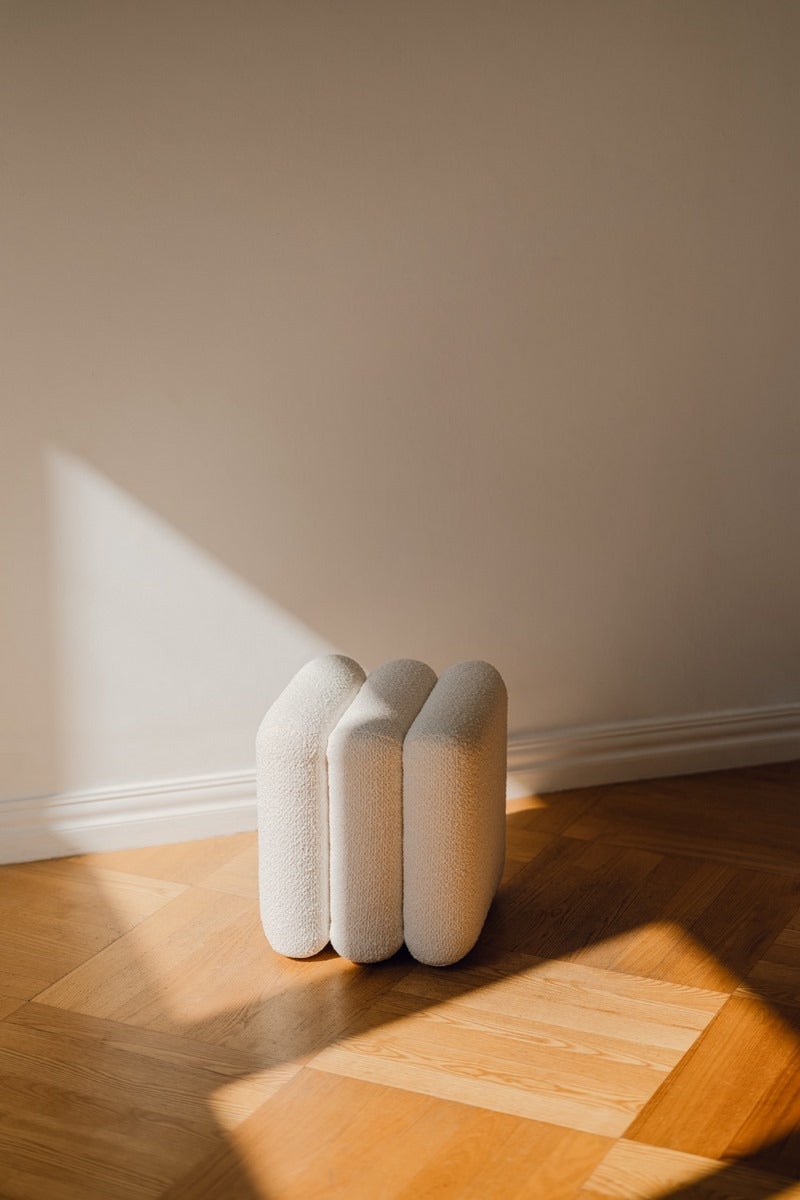 Radd Stool - Cloud Beige Boucle
