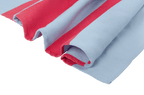 Su Beach Towel - Baby Blue & Red