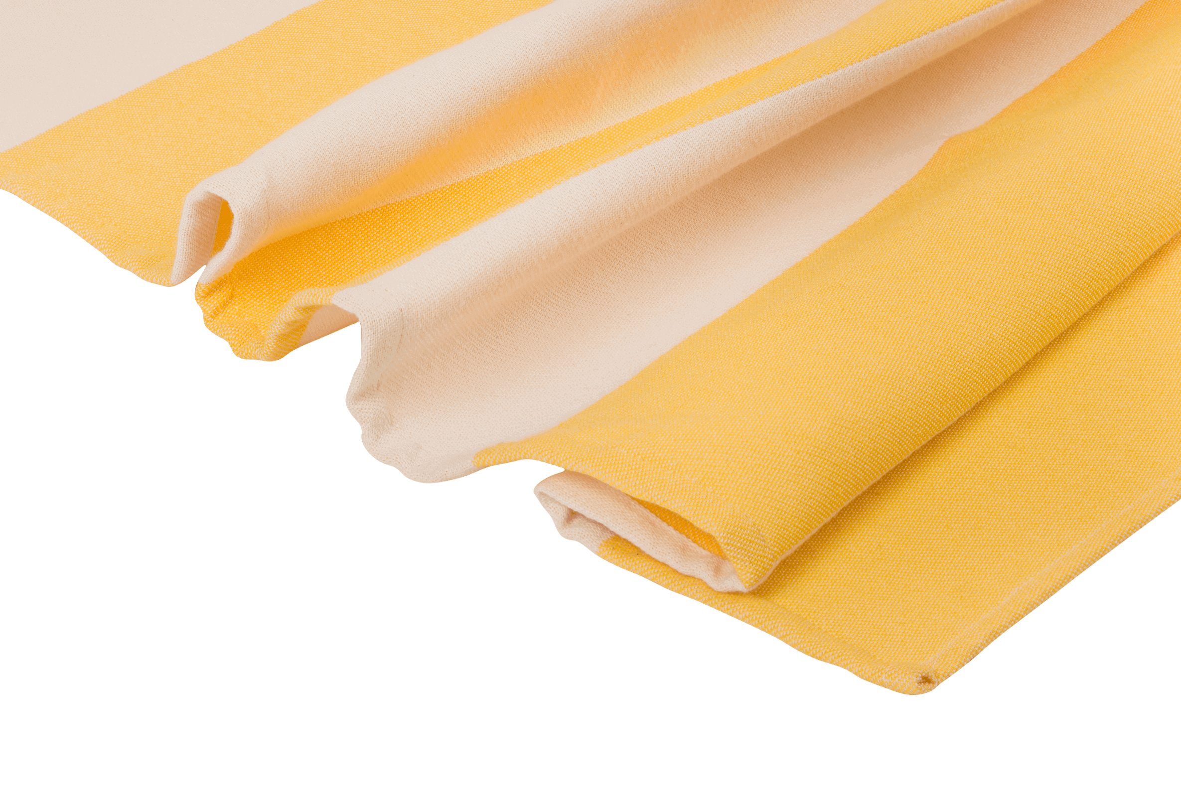 Su Beach Towel - Yellow & Beige