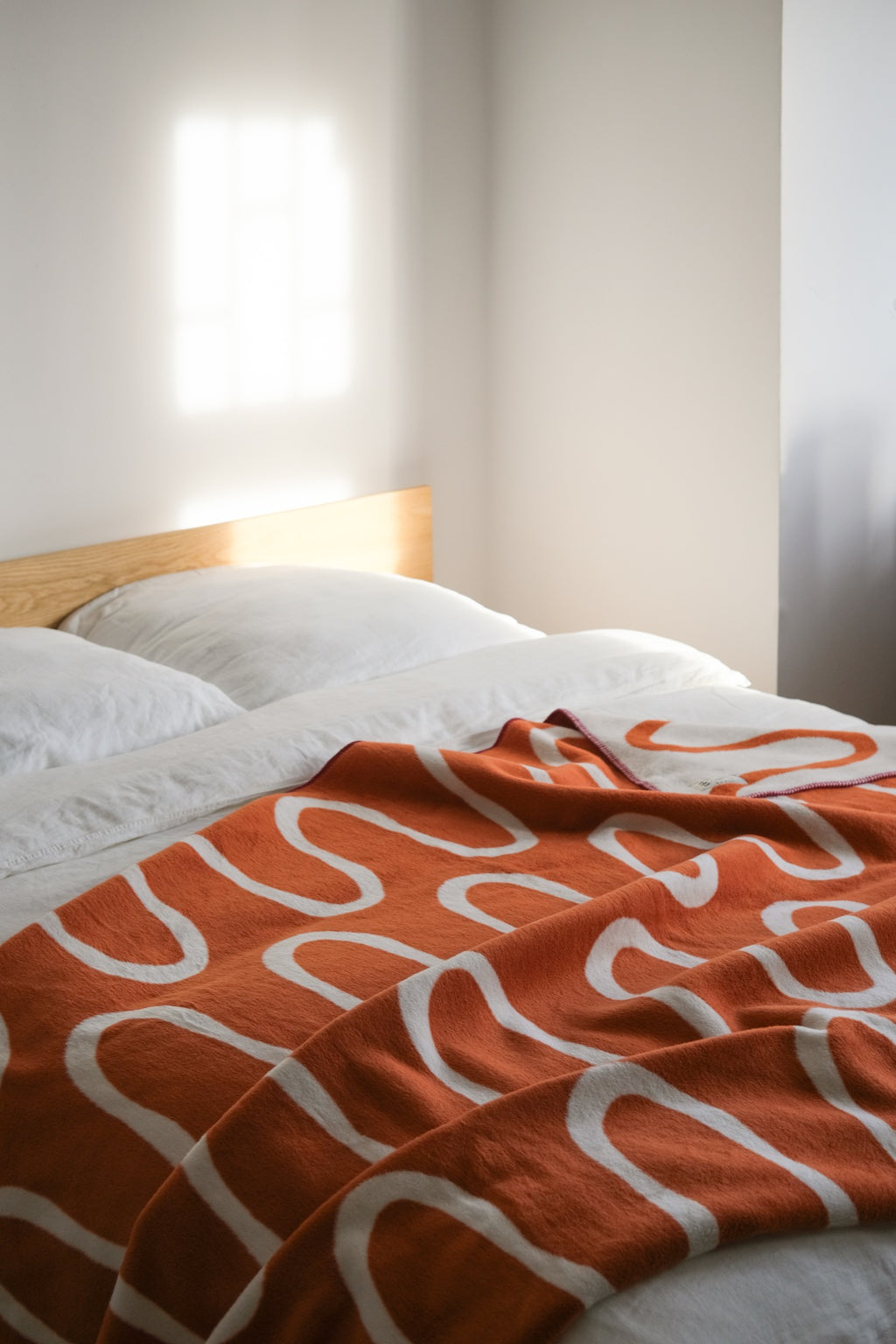 Plaid Swirl - Terracota & Crema Beige