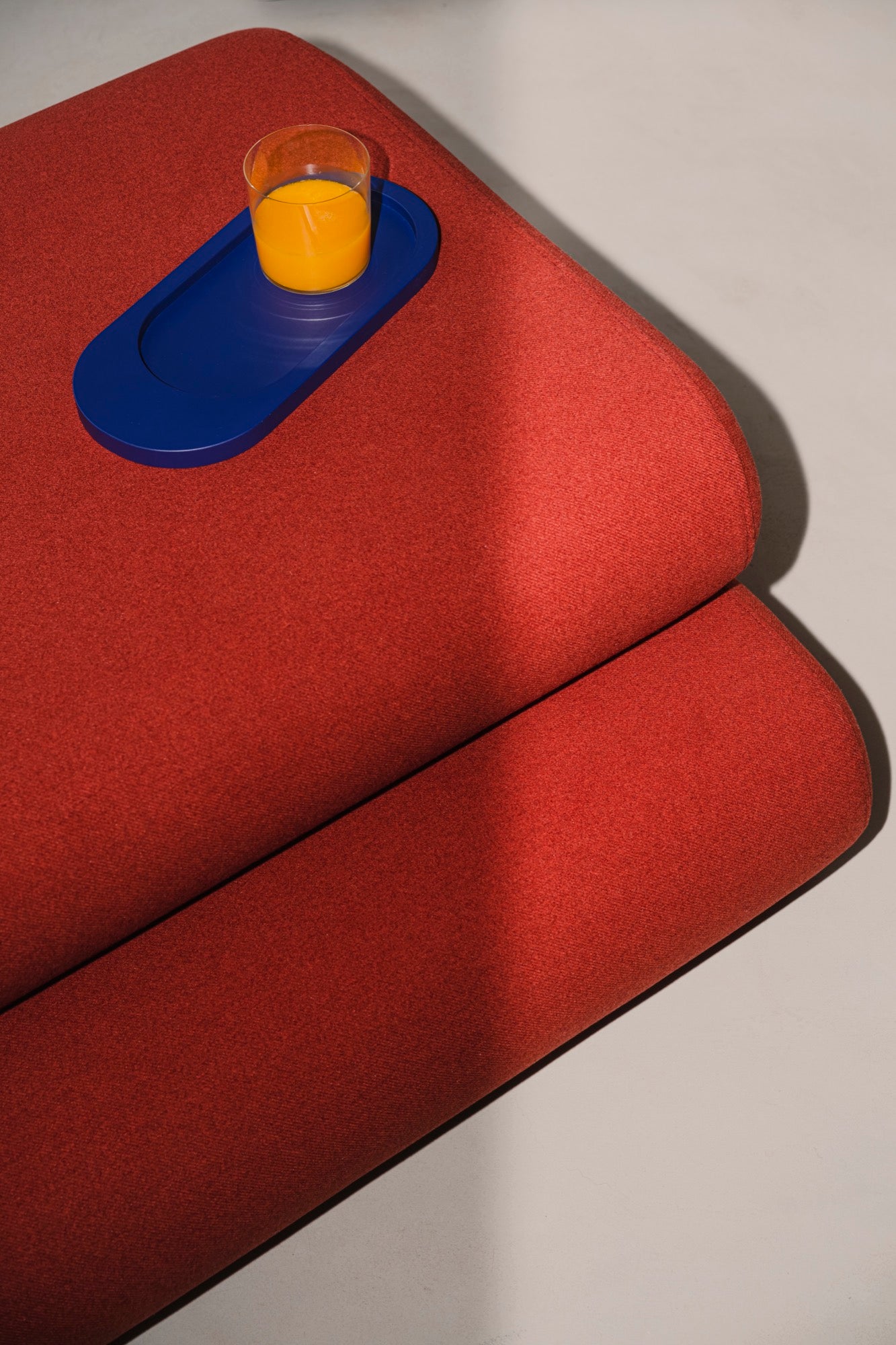 Puf Taso - Poppy Red