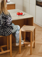Toli - Bar Stool - Oak