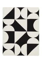Tul - Plaid - Coton - Vulcano Black