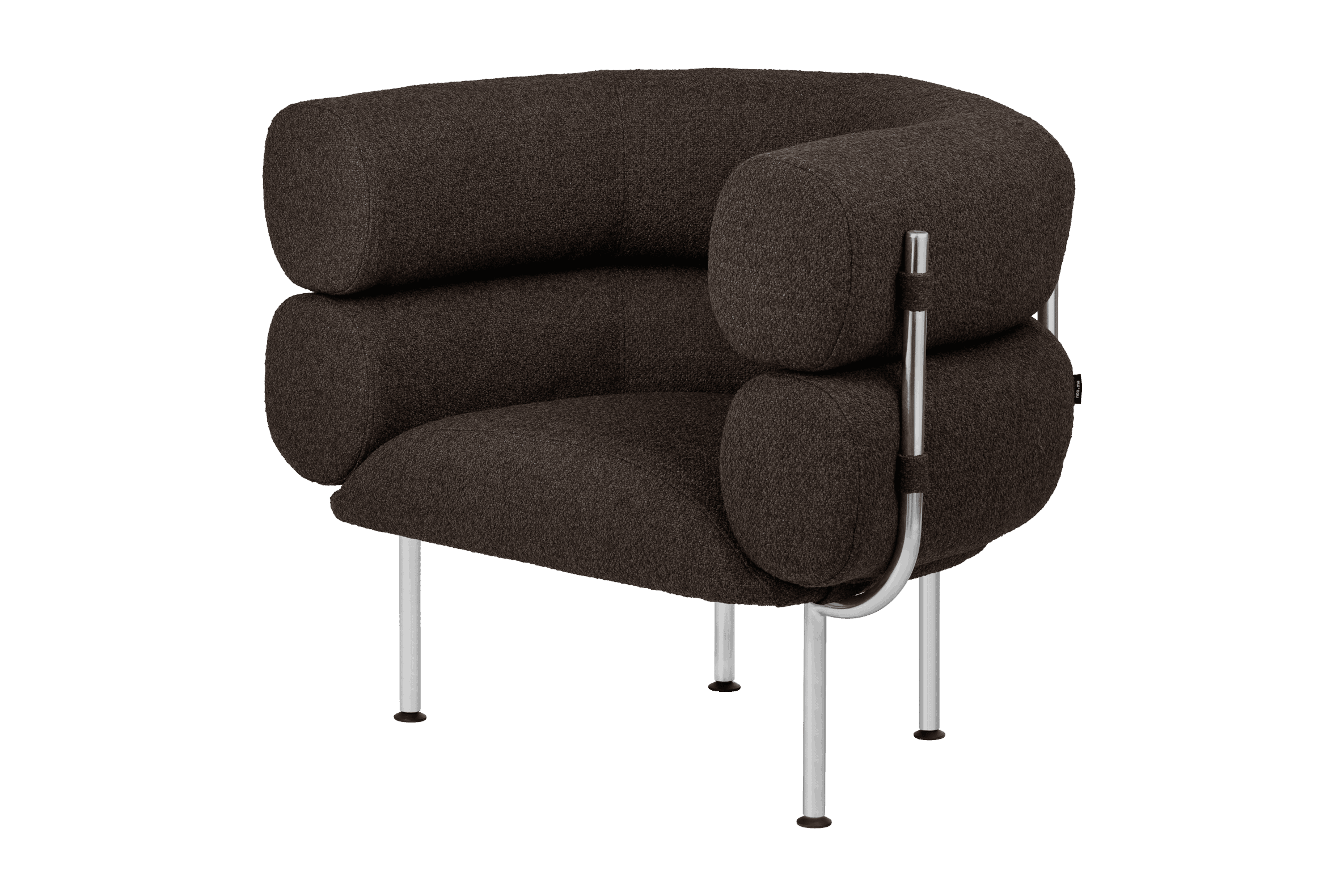 Sillón Ubi - Chocolate Brown Boucle