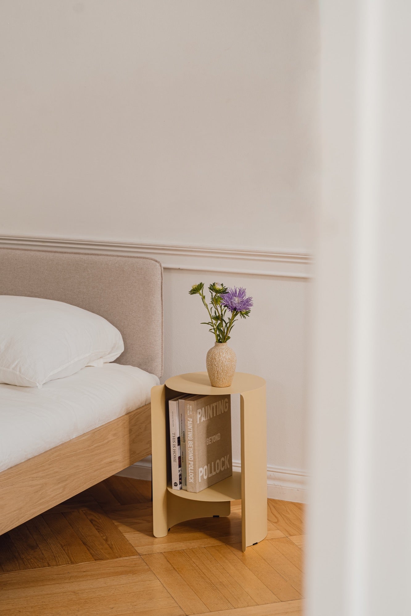Wa Side Table - Butter Yellow