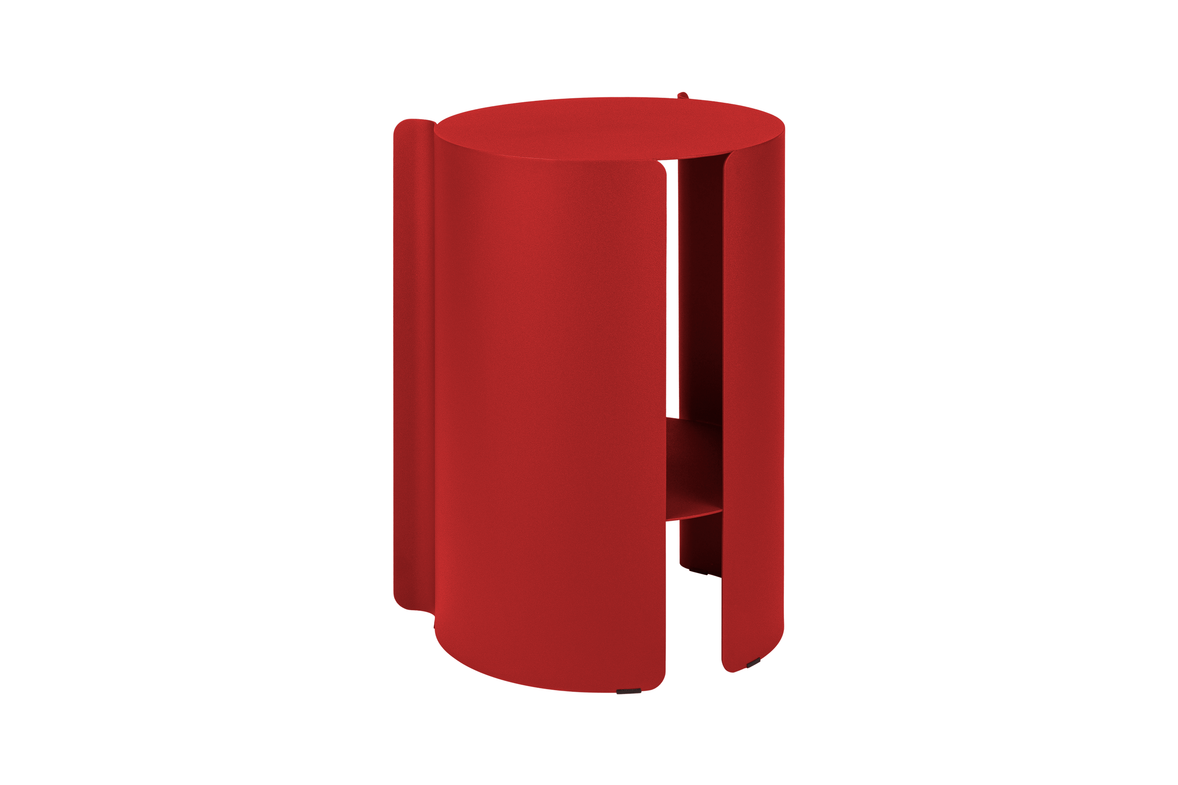 Wa Side Table - Tomato Red