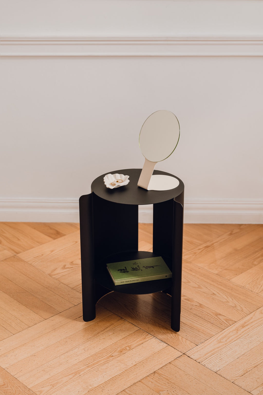 Wa Side Table - Vulcano Black