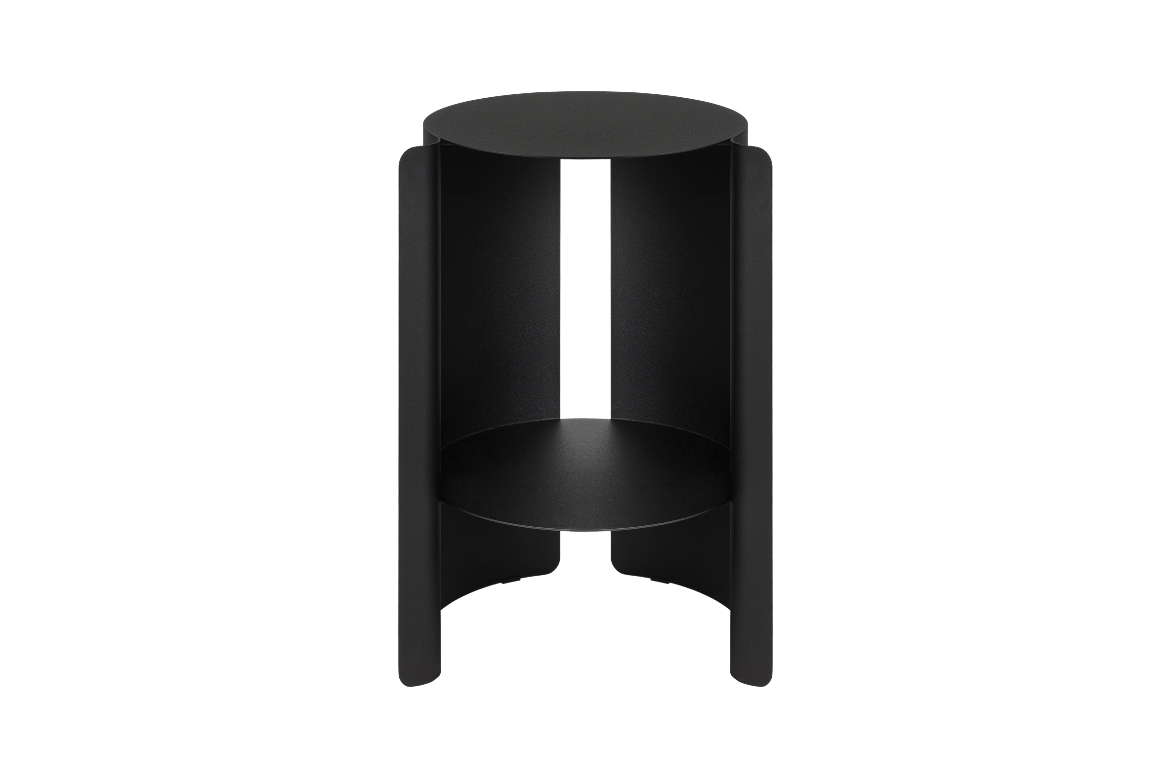 Wa Side Table - Vulcano Black