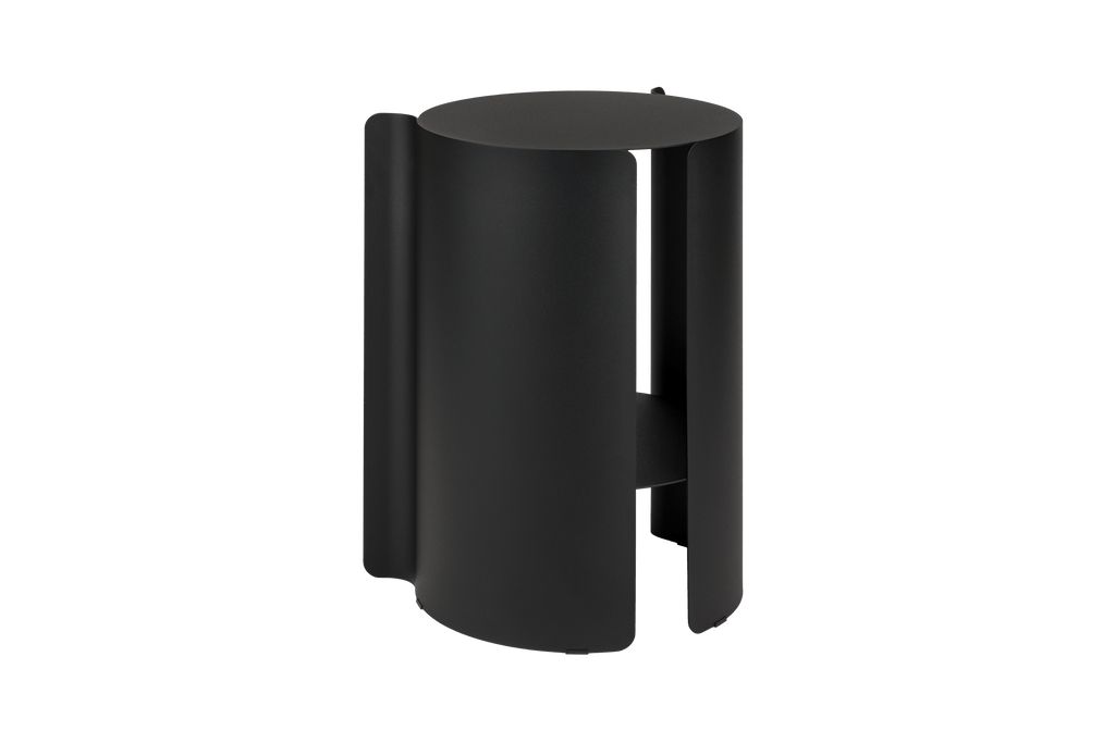 Wa Side Table - Vulcano Black