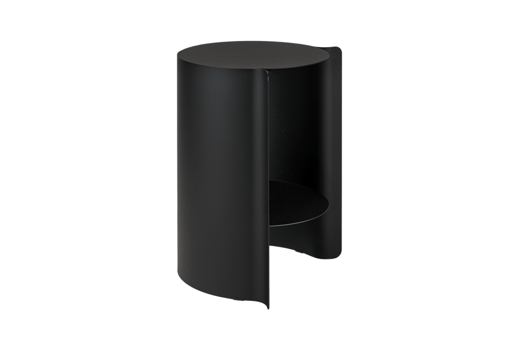 Wa Side Table - Vulcano Black