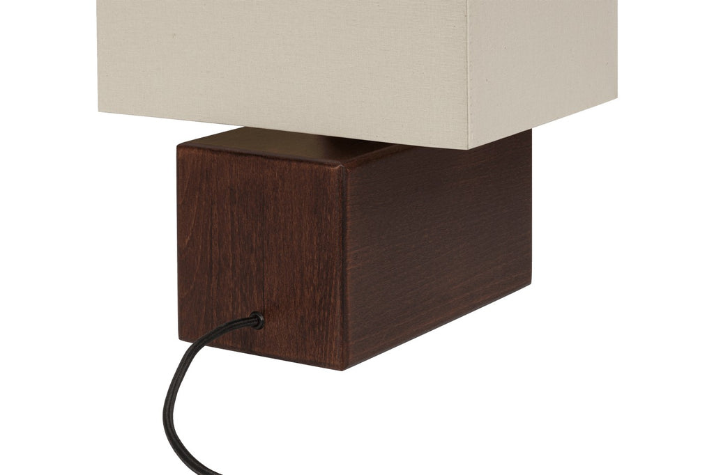 Zam Table Lamp - Cocoa Brown
