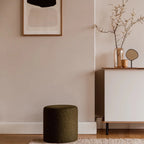 Pouf Folk - Grand - Italian Olive