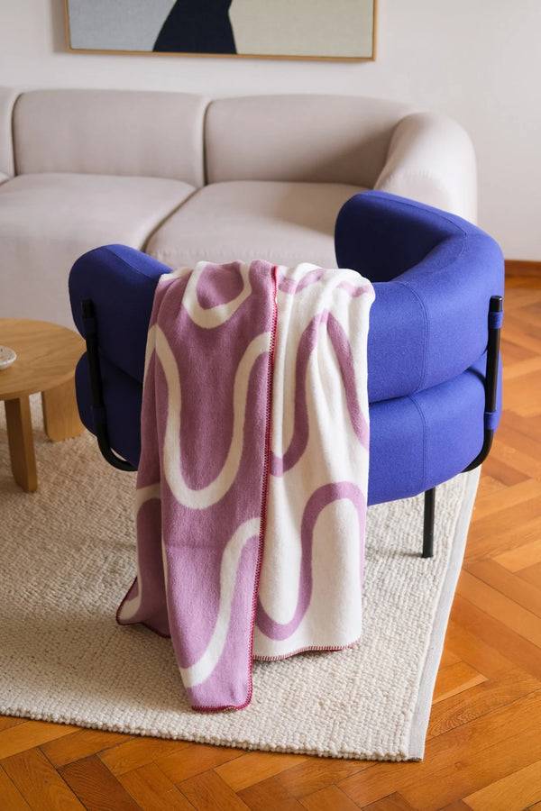 Swirl - Plaid - Coton - Lilac Fluff