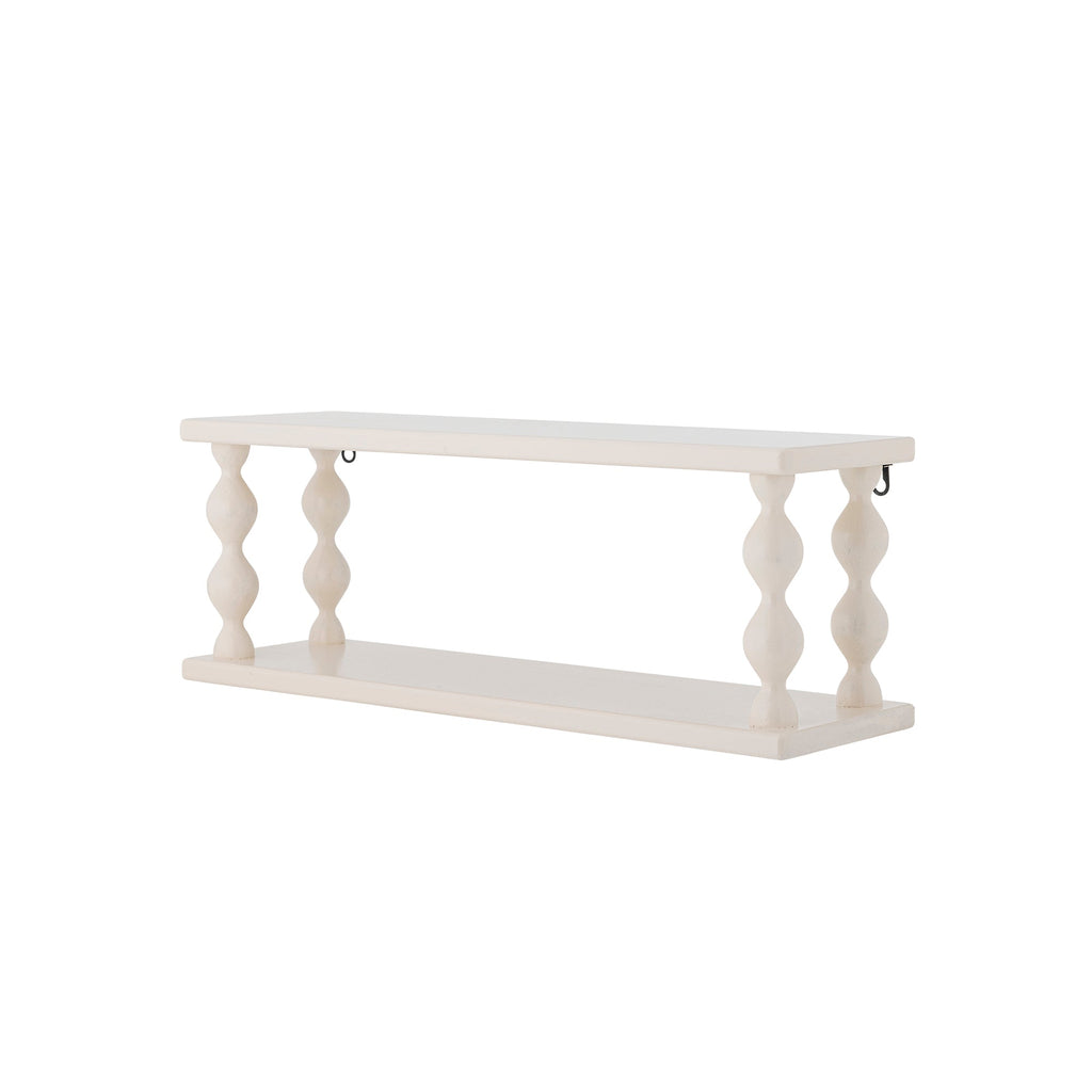 Salino - Set of 2 Shelves - White - MDF