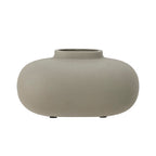 Tezza - Vase - Grey - Aluminium