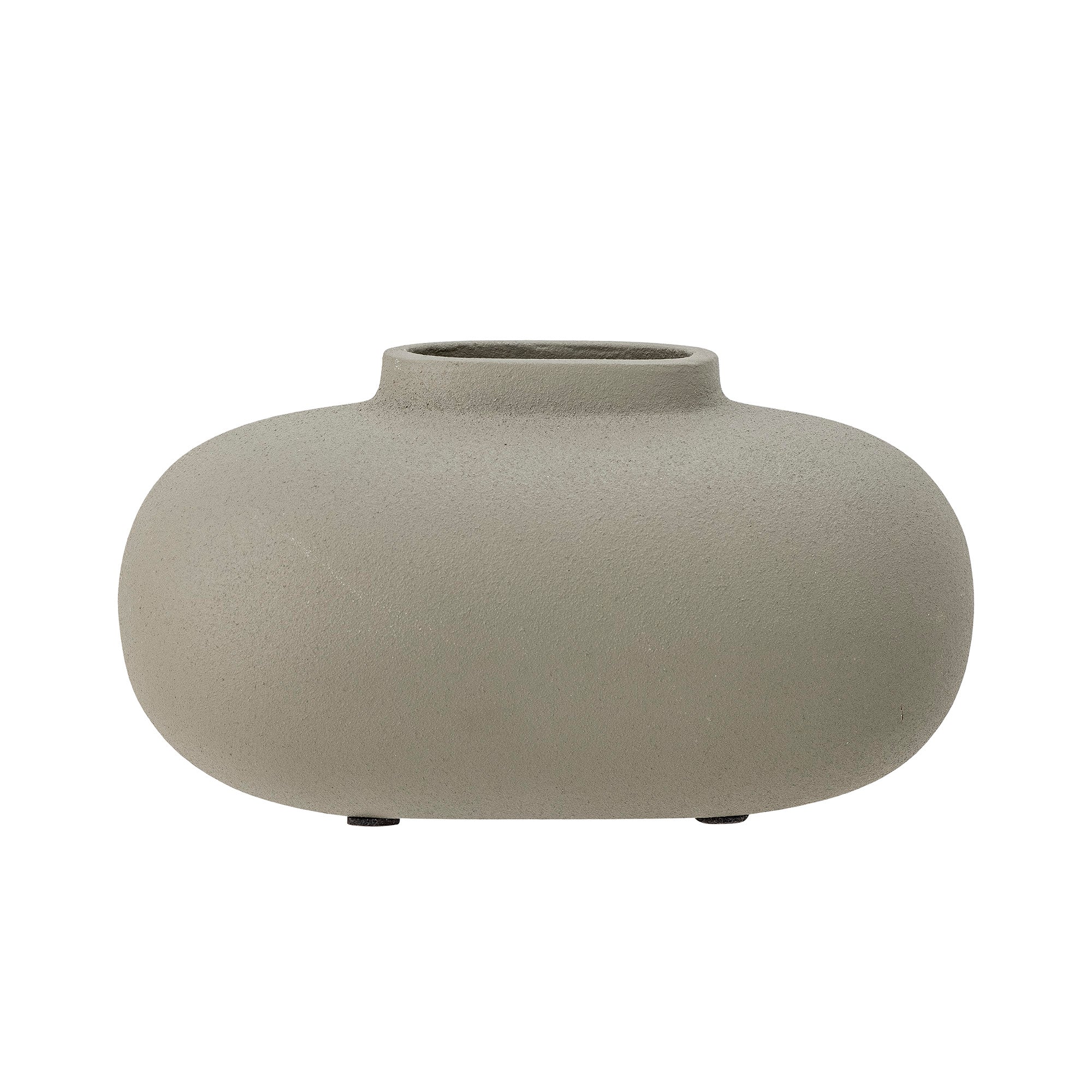 Tezza - Set of 4 Vases - Grey - Aluminium
