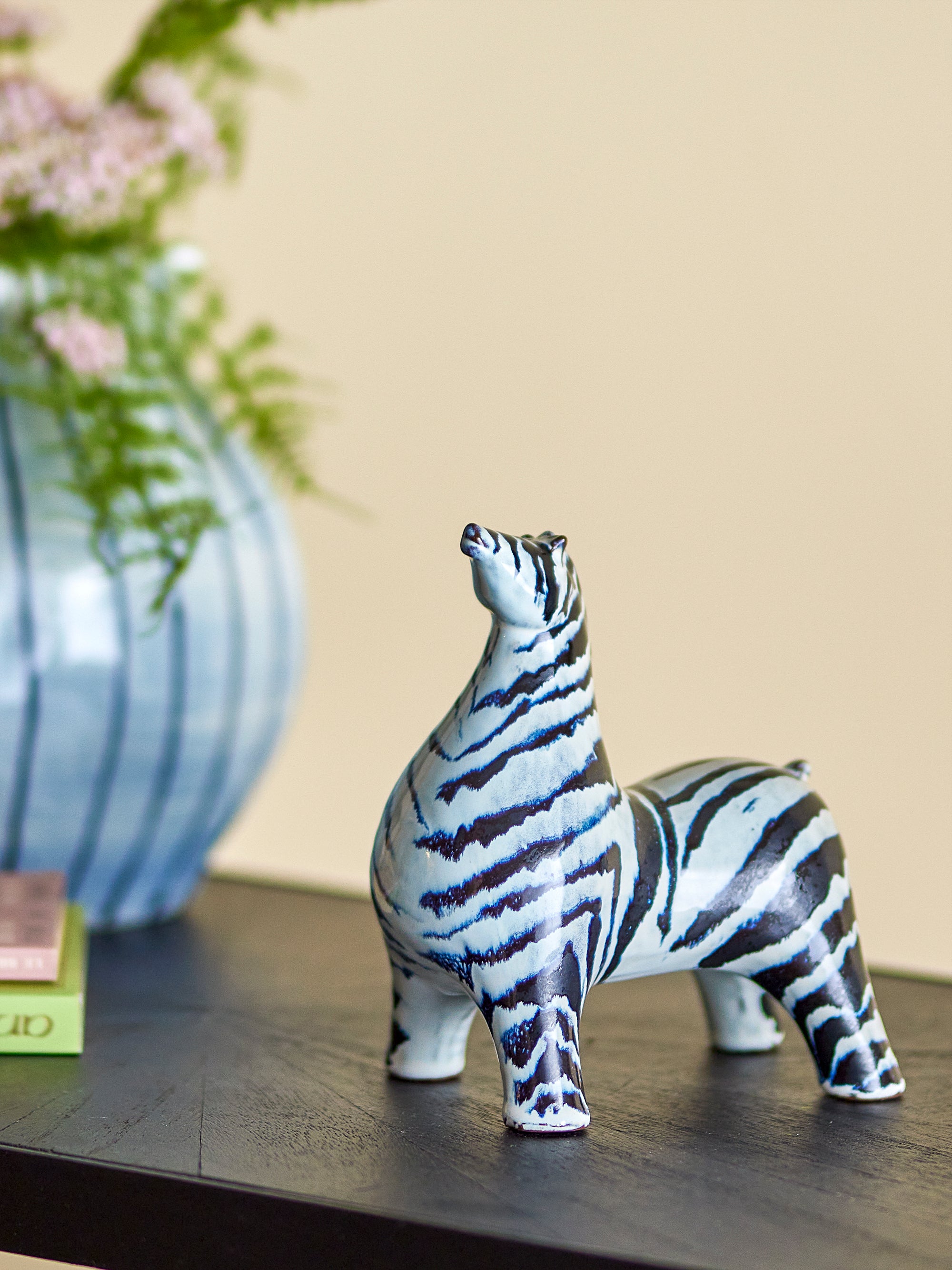 Zayn - Decorative Object - Blue - Stoneware