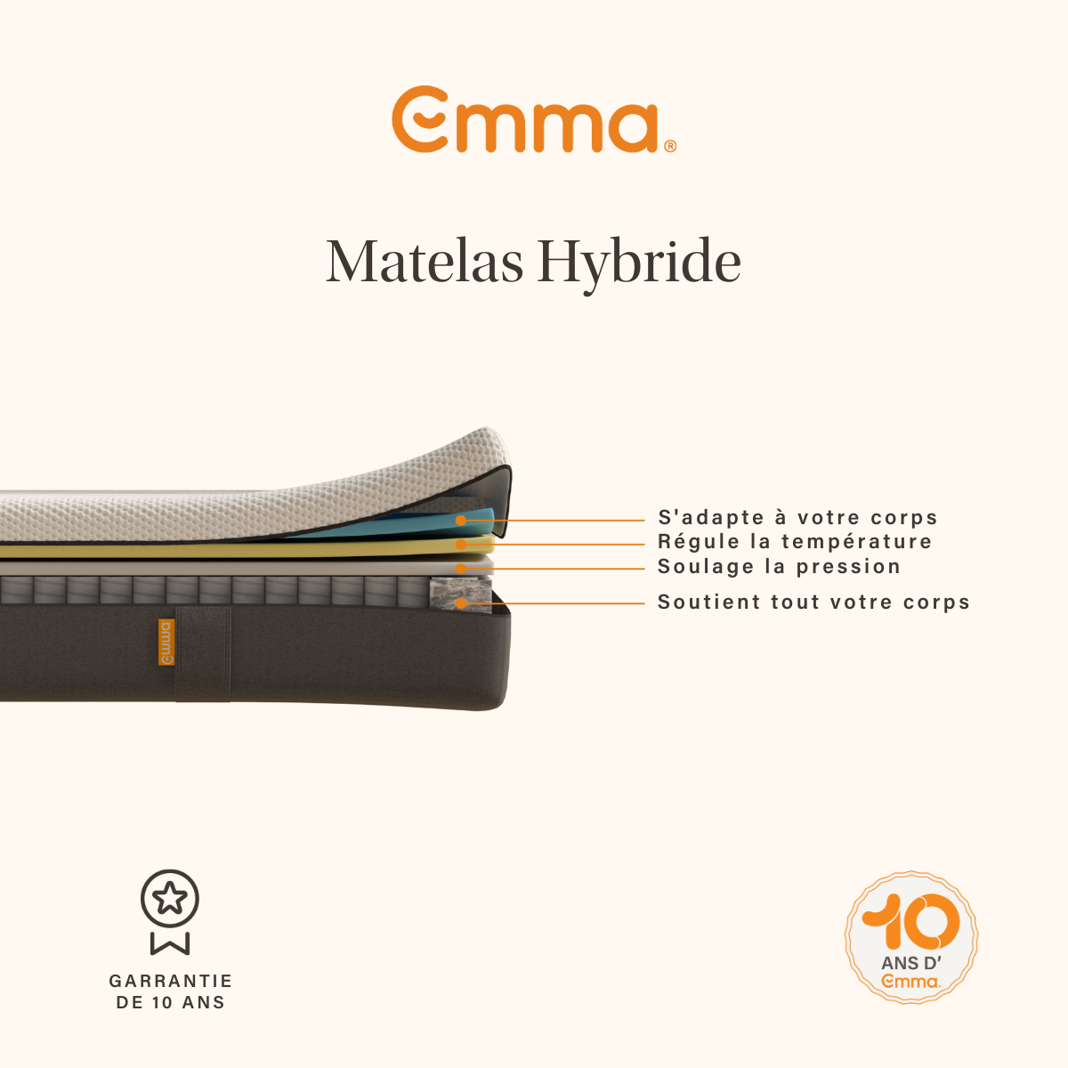 Pack - Matelas Original Pro + Lit Cocoon Plus