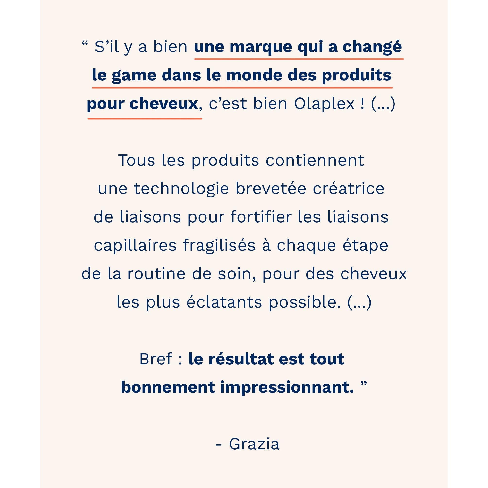 Réassurance Olaplex 3
