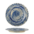 Rowan - Plat De Service - Bleu - Grès