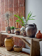 Nala - Set of 6 Plant Pot Covers - Black - Terracotta