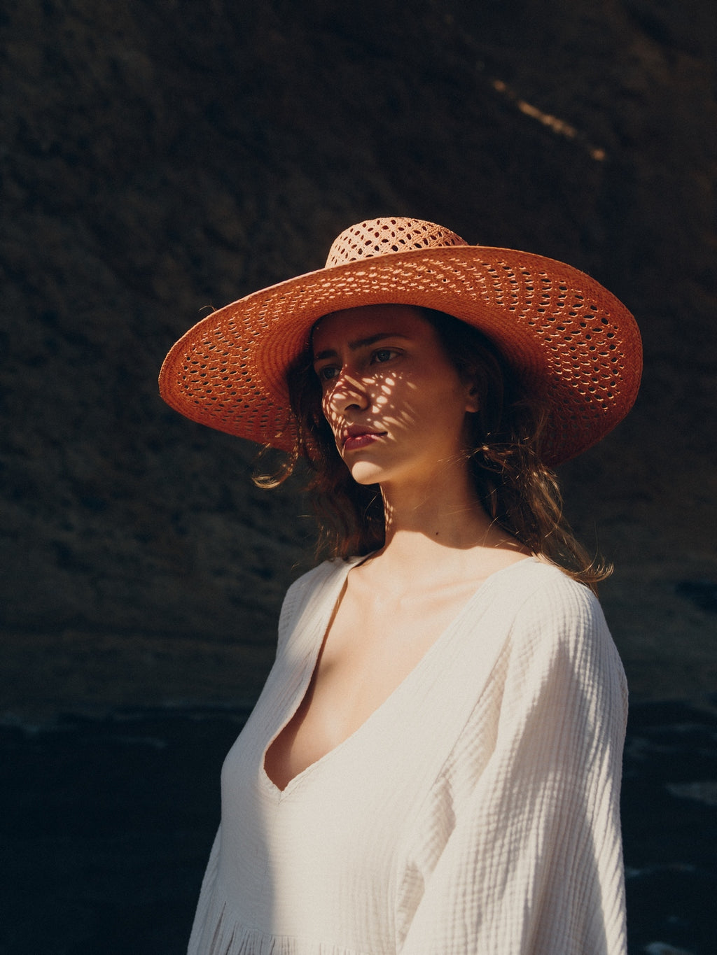 Sombrero de Paja Opale Jr - Albaricoque