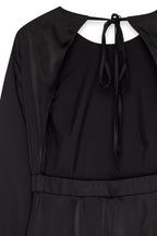 Robe Dos Ouvert Noir