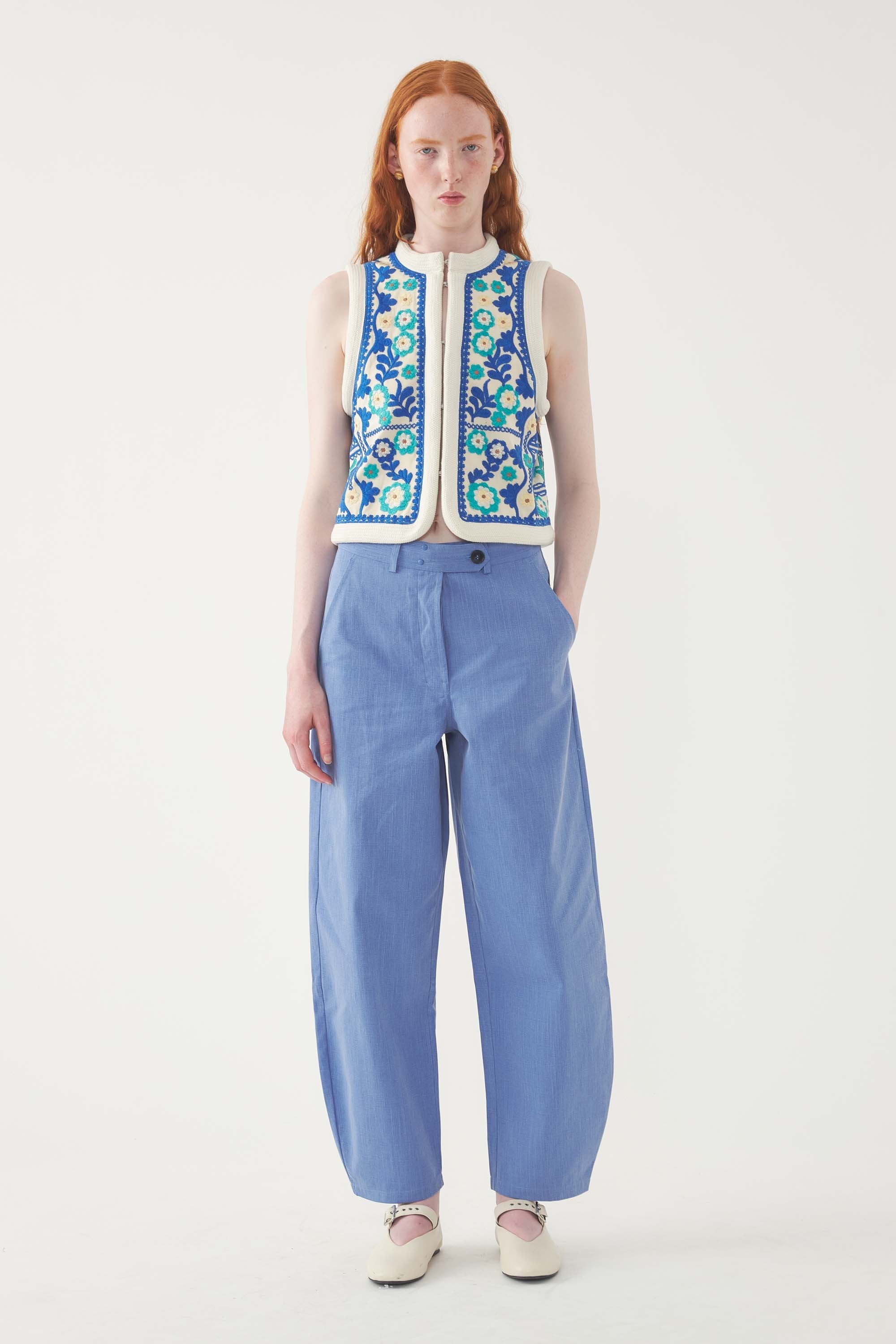 Ossie Vest - Cream