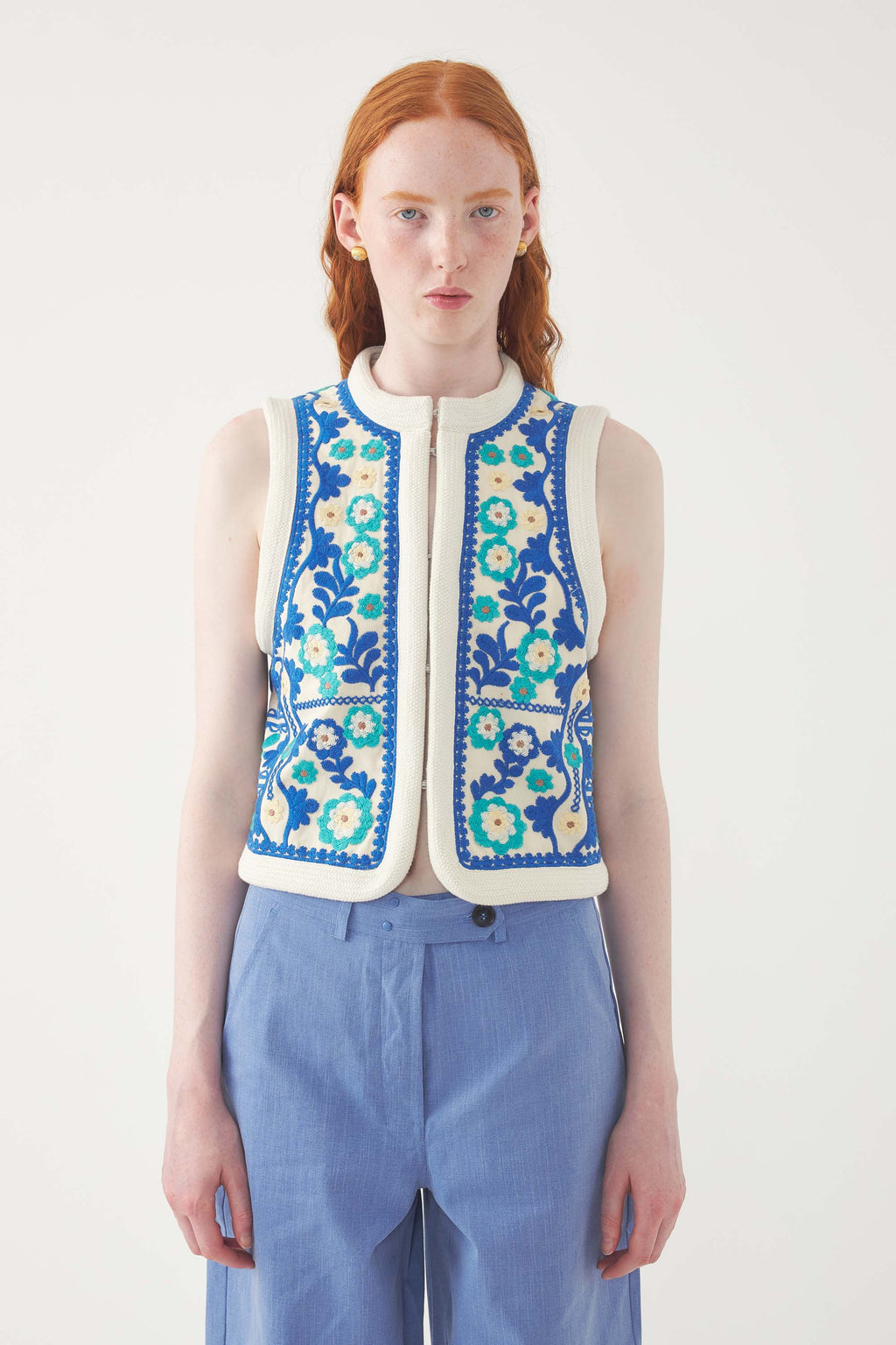 Ossie Vest - Cream