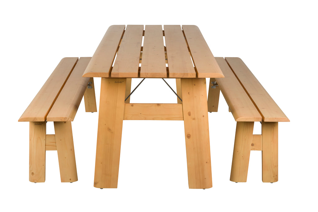 Avenue Ensemble - Extérieur - Bois de pin - Naturel/Beige