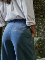 Petite Mendigote - Pablo A Pinces Trousers - Blue
