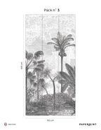 Mural Palmeraie - Greyness