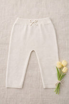 Pantalón Léandre Tricot Crudo - Bebé