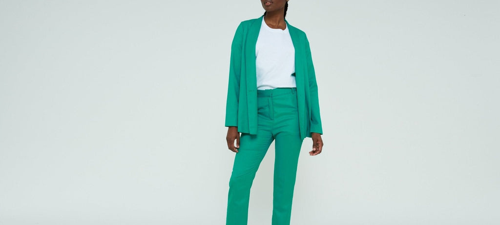 Alain Thorens Trousers - Emerald
