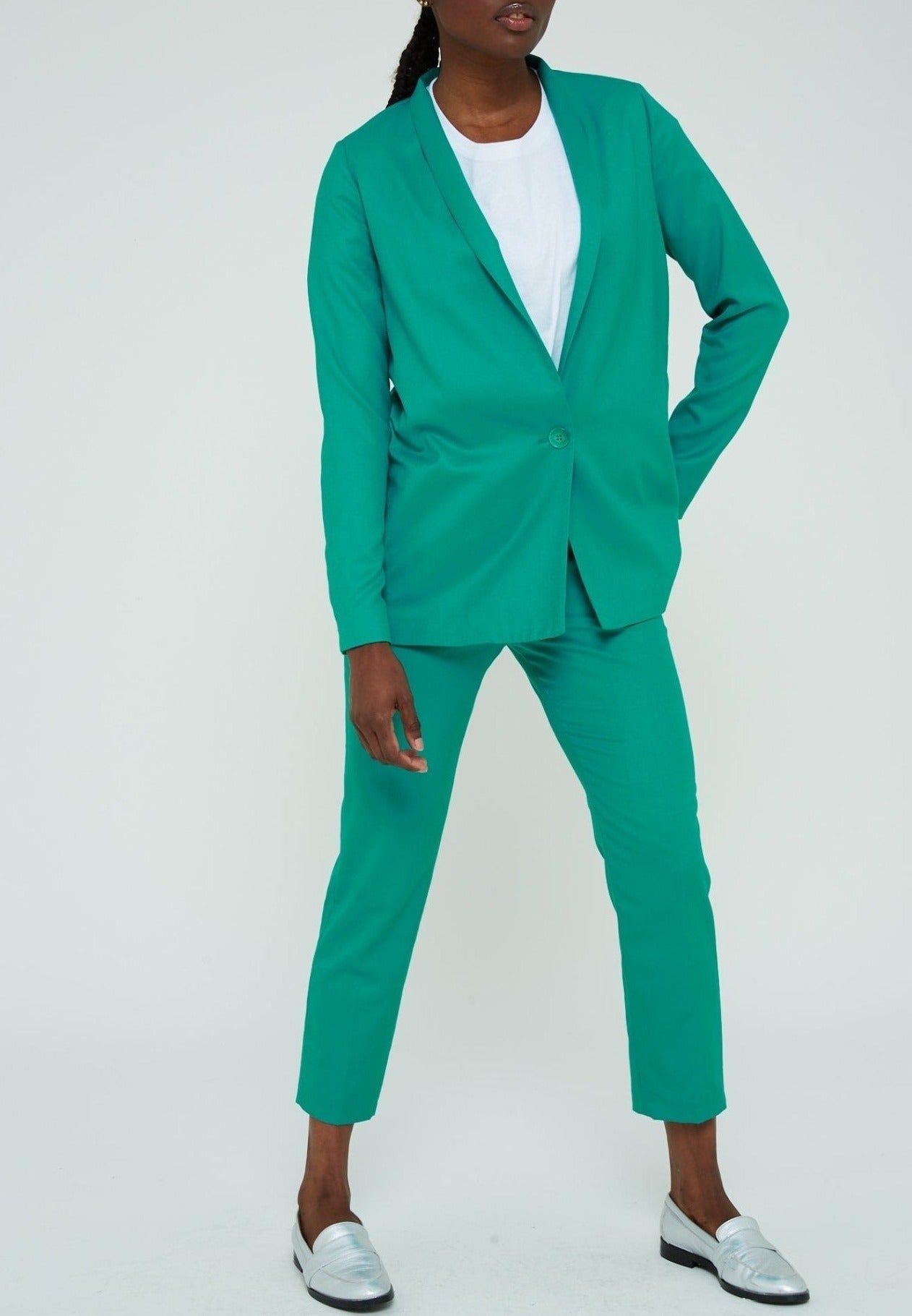 Alain Thorens Trousers - Emerald
