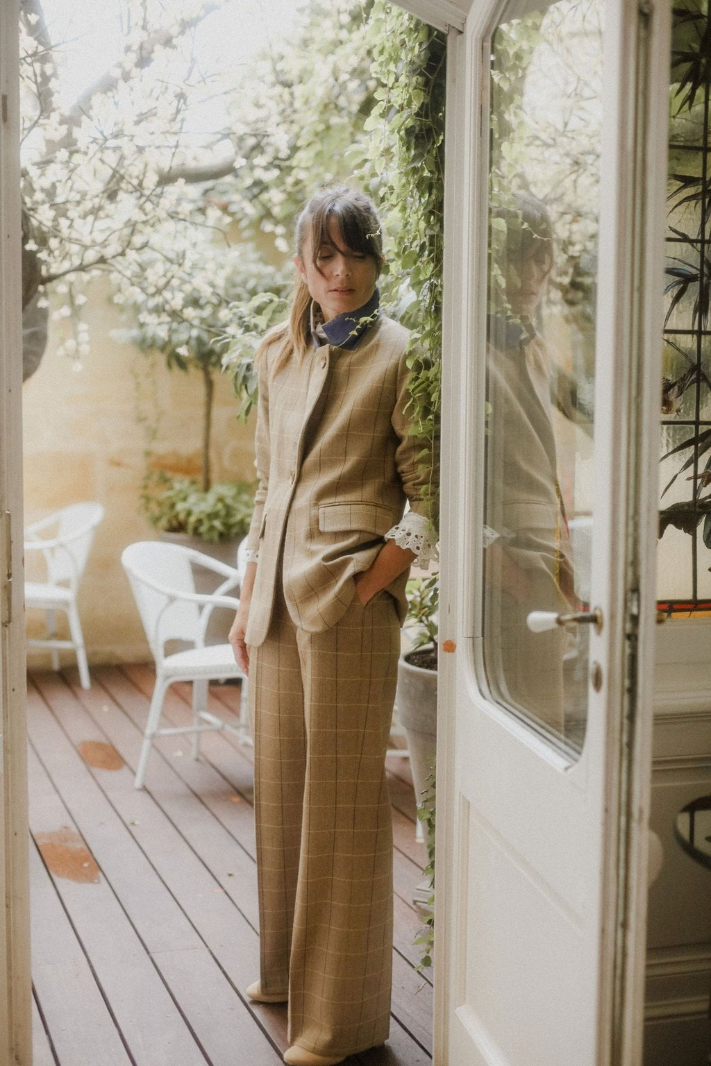 Arielle Chevrons Trousers - Multicolour