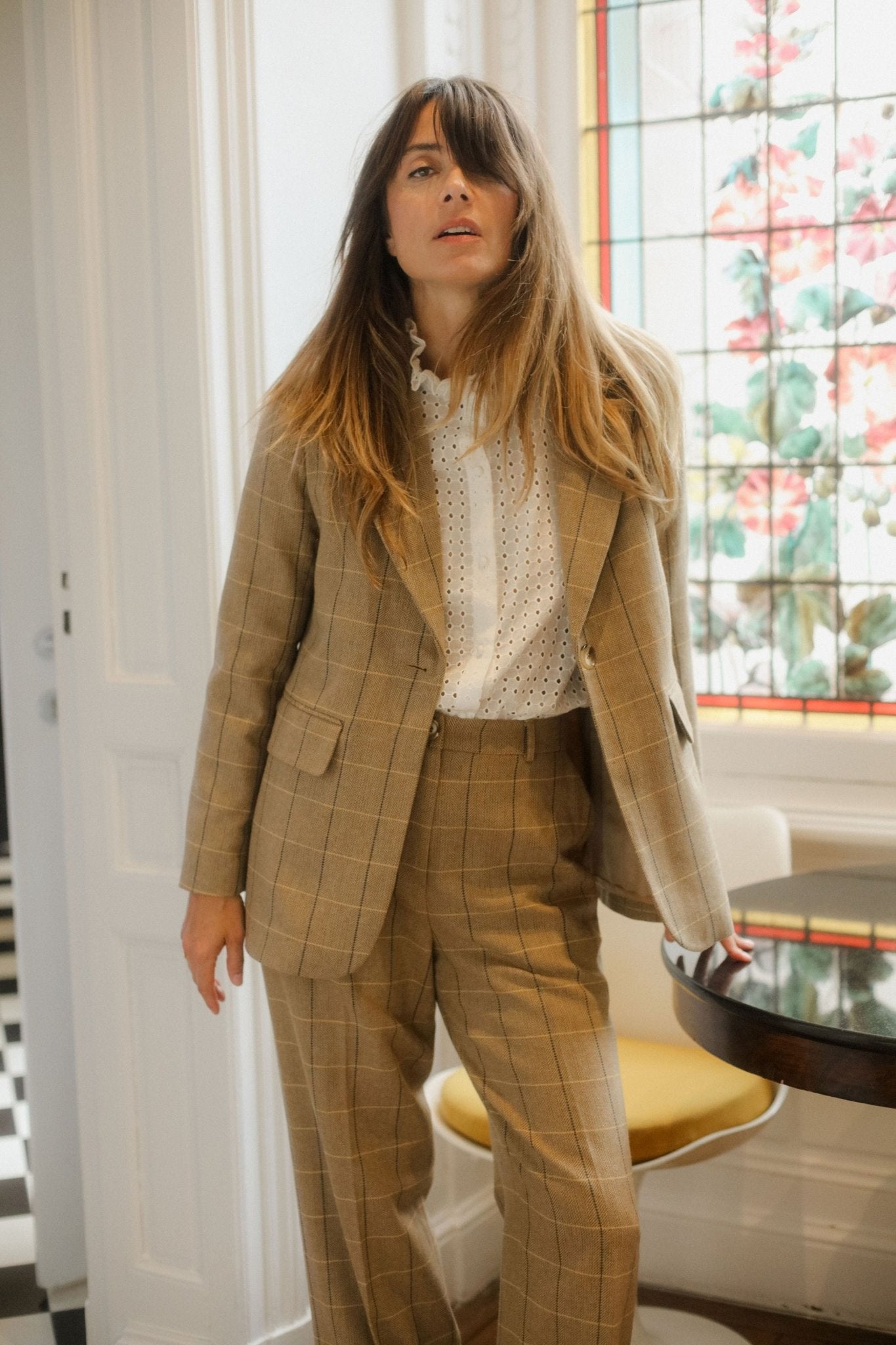 Arielle Chevrons Trousers - Multicolour