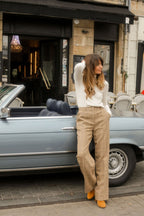 Arielle Chevrons Trousers - Multicolour