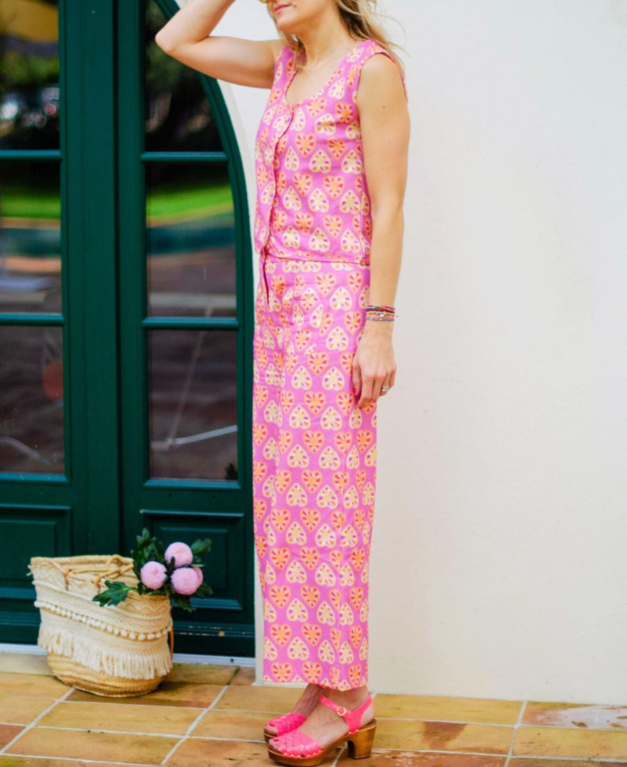 Pantalon Artémis coeurs