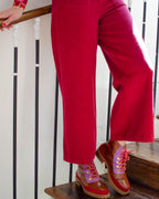 Pantalon Artemis rouge