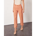 Pantalón chino cropped de cintura alta Sanhighcr - Vintage Geo