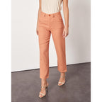Pantalón chino cropped de cintura alta Sanhighcr - Vintage Geo