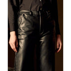 Pantalon Chino Highwaist Sandy Hig Rock - Black - Femme